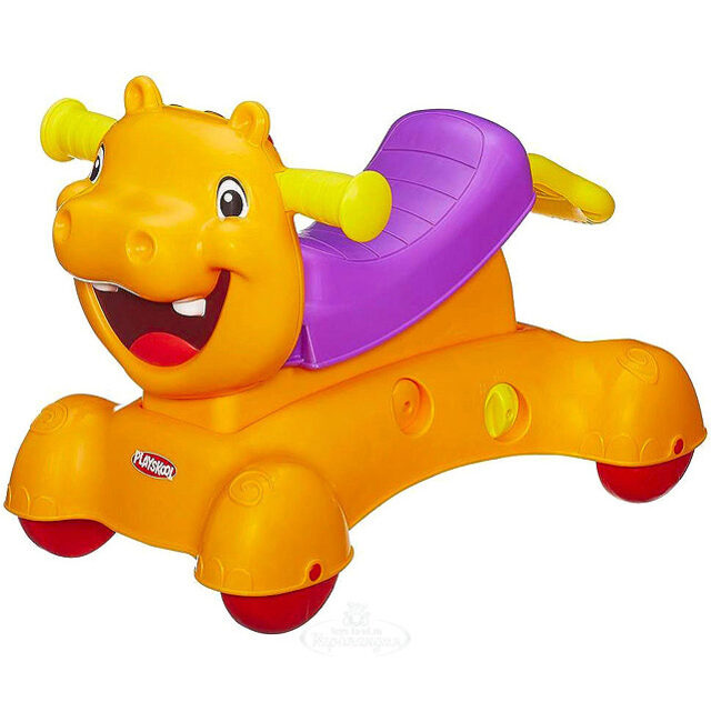 Музыкальная каталка Бегемотик, 54 см (PLAYSKOOL) Hasbro (Хасбро)