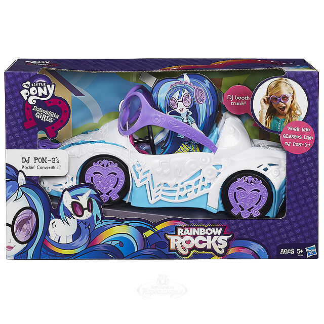 Автомобиль для Пони Диджея 37 см (Девушки Эквестрии. My Little Pony) Hasbro