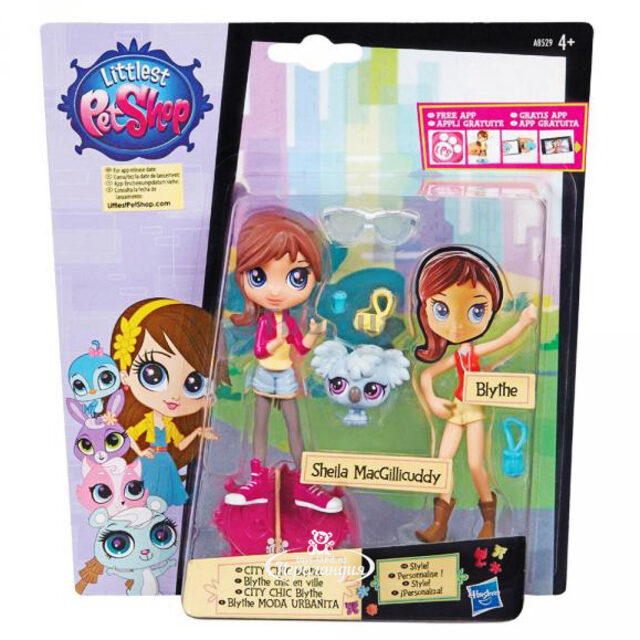 Игровой набор Модница Блайс - City со зверюшкой Littlest Pet Shop Hasbro