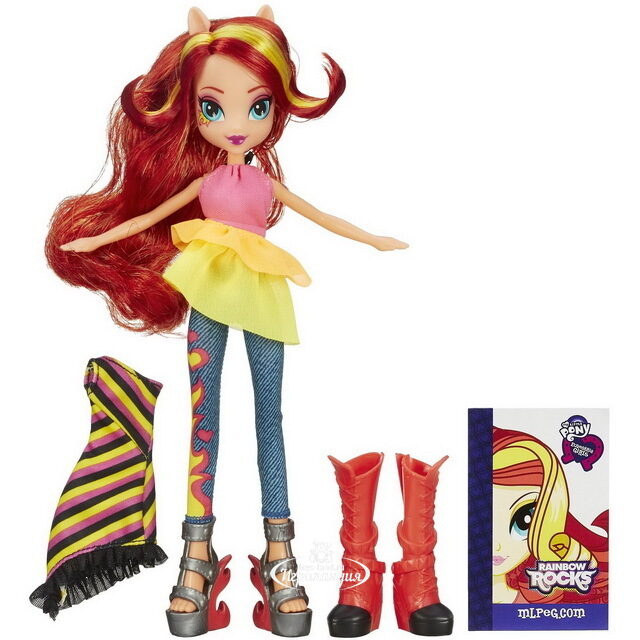 Кукла Модница Сансет Шиммер с аксессуарами (Девушки Эквестрии. My Little Pony) Hasbro