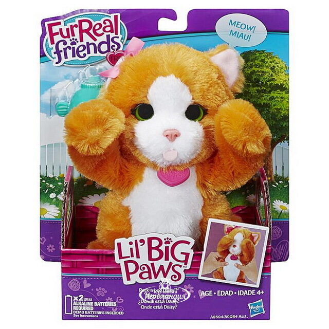 Интерактивная игрушка Забавные зверята - Кошечка Рыжая 20 см (Furreal Friends) Hasbro