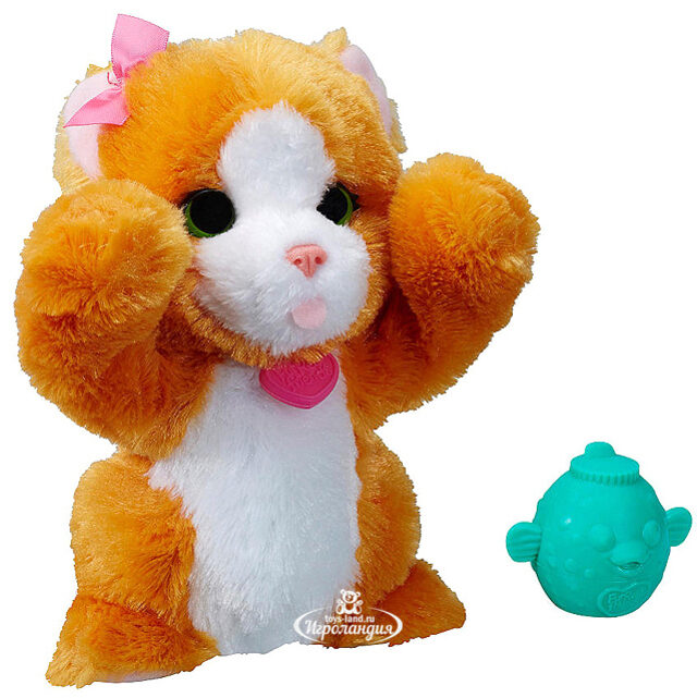 Интерактивная игрушка Забавные зверята - Кошечка Рыжая 20 см (Furreal Friends) Hasbro