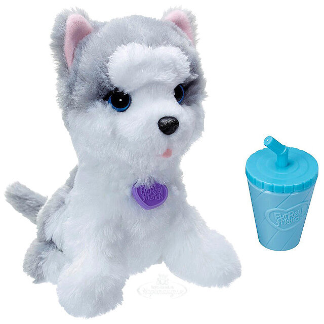 Интерактивная игрушка Забавные зверята - Малыш Хаски 20 см (Furreal Friends) Hasbro