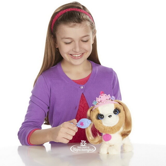 Интерактивная игрушка Модные зверята - Бежево-коричневая собачка (Furreal Friends) Hasbro