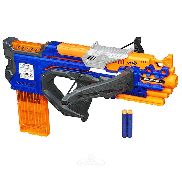 Бластер Nerf Элит КроссБолт c мягкими патронами Hasbro