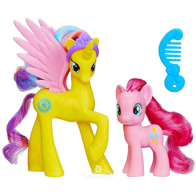 Набор пони Принцессы, Золотая Лили и Пинки Пай (My Little Pony) Hasbro