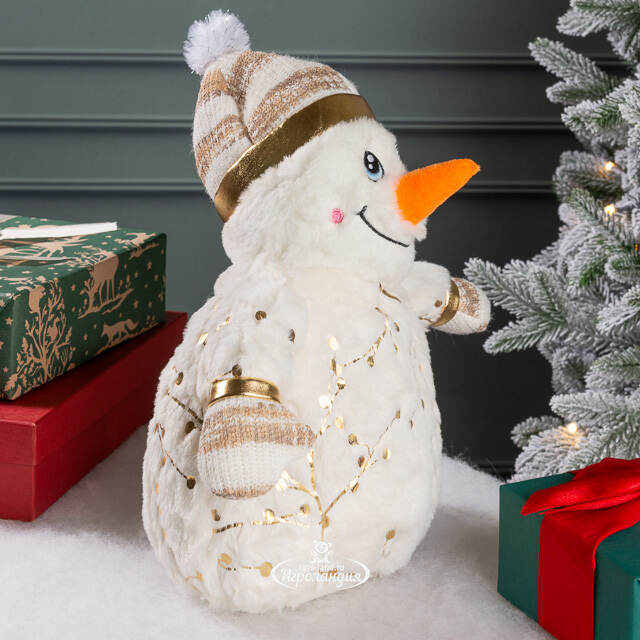 Декоративная фигура Снеговик Эван 30 см Koopman