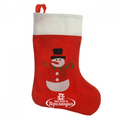 Носок для подарков Рождественский - Снеговик, 48 см Koopman