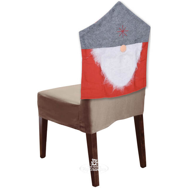 Чехол на спинку стула Гномик в красном колпачке 60*50 см Koopman