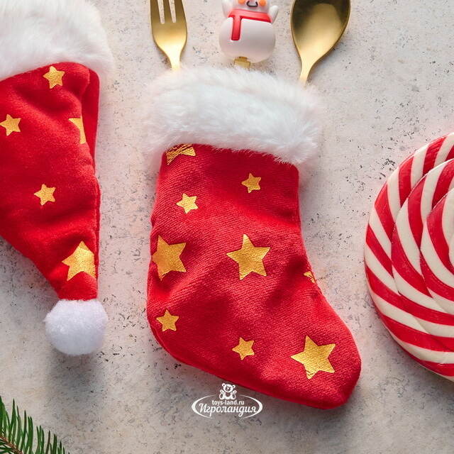 Набор чехлов для столовых приборов Christmas Party 14 см, 2 шт Koopman (Купман)