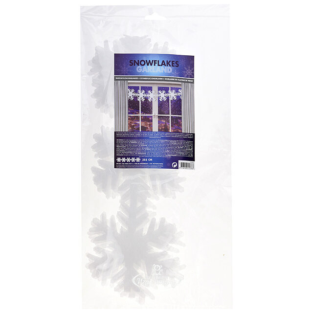 Гирлянда Снежинки 385 см Koopman (Купман)