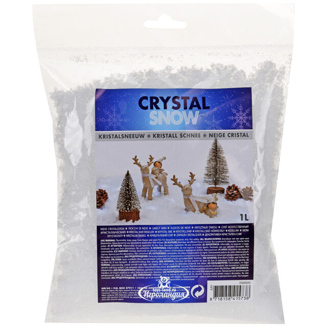 Искусственный снег Crystal Snow 60 г Koopman