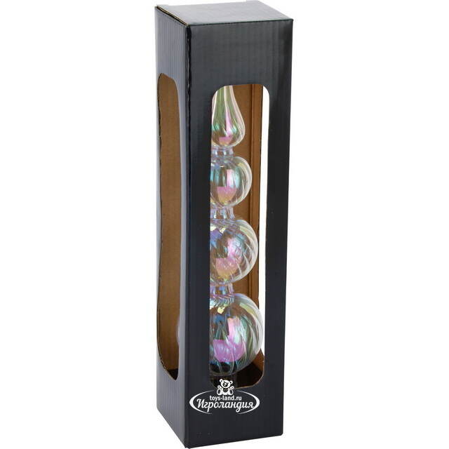 Верхушка на елку Beckington 28 см, стекло Koopman