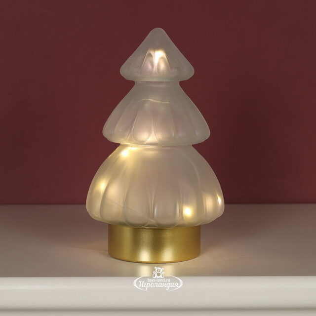 Новогодний светильник Елочка Одда 19 см, на батарейках Koopman