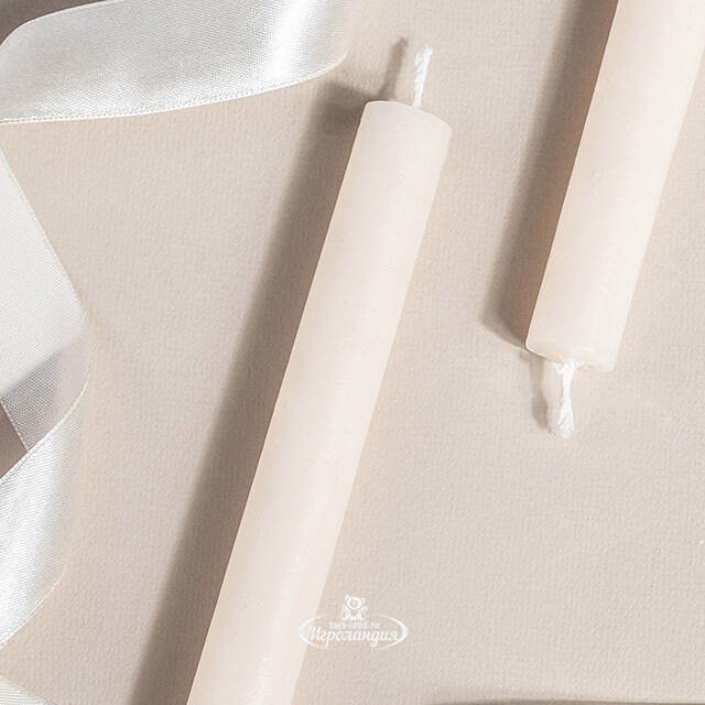 Столовая свеча Claire 20 см кремовая Koopman