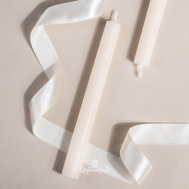 Столовая свеча Claire 20 см кремовая Koopman