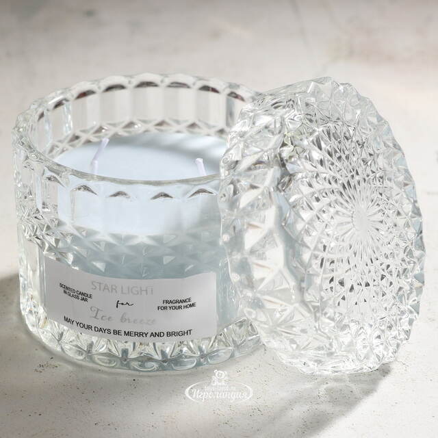 Ароматическая свеча Star Light - Blossom Ice Breeze 9 см Koopman