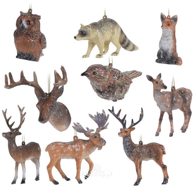 Елочная игрушка Forest Friends - Голова Оленя 12 см, подвеска Koopman