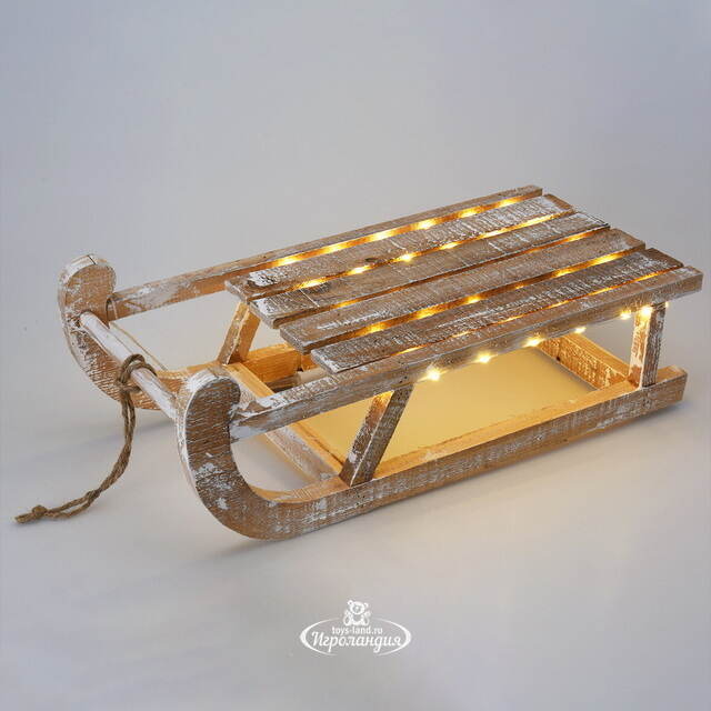 Светящаяся фигура Сани Balmakha 50 см, на батарейках Koopman