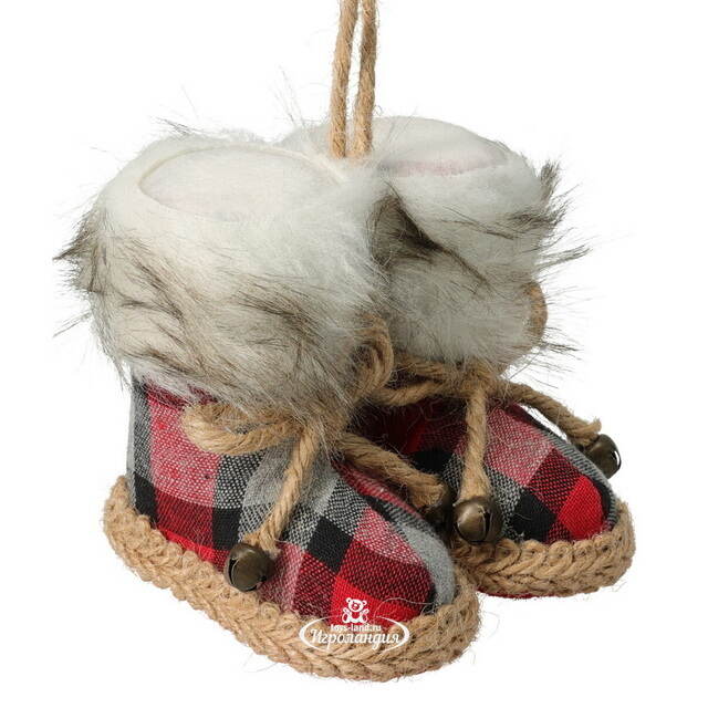 Елочная игрушка Сапожки - Winter Steps 9 см Koopman