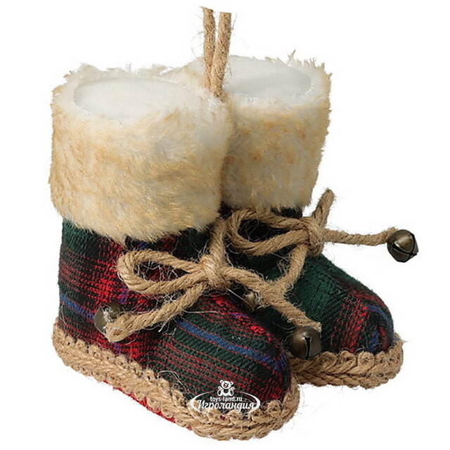 Елочная игрушка Сапожки - Winter Boot 9 см Koopman