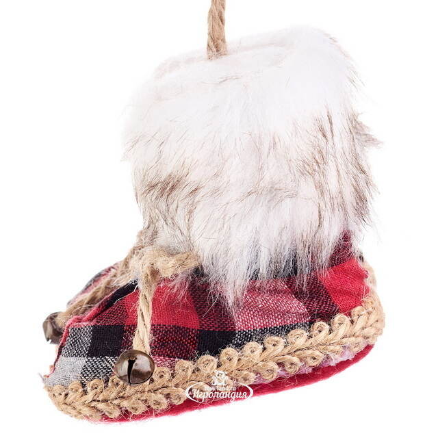 Елочная игрушка Сапожки - Winter Steps 9 см Koopman