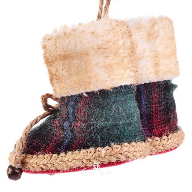 Елочная игрушка Сапожки - Winter Boot 9 см Koopman