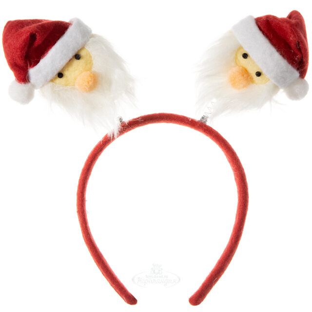 Новогодний ободок Санта 25 см Koopman
