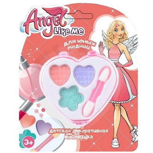 Детская декоративная косметика - набор теней Сердце Angel Like Me