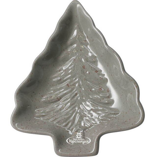 Сервировочное блюдо Елочка - Lorenzana 12 см, фарфор Koopman