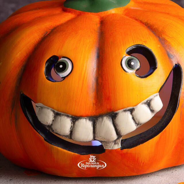 Фигурка на Хэллоуин Одержимая Тыква 14 см с подсветкой Koopman