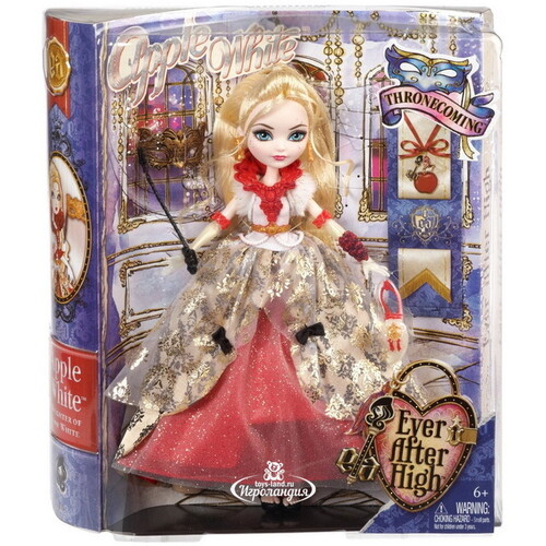 Кукла Эппл Вайт День коронации 26 см (Ever After High) Mattel