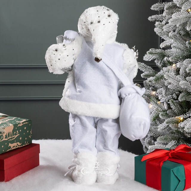 Новогодняя фигура Санта из Белоснежья 48 см Koopman