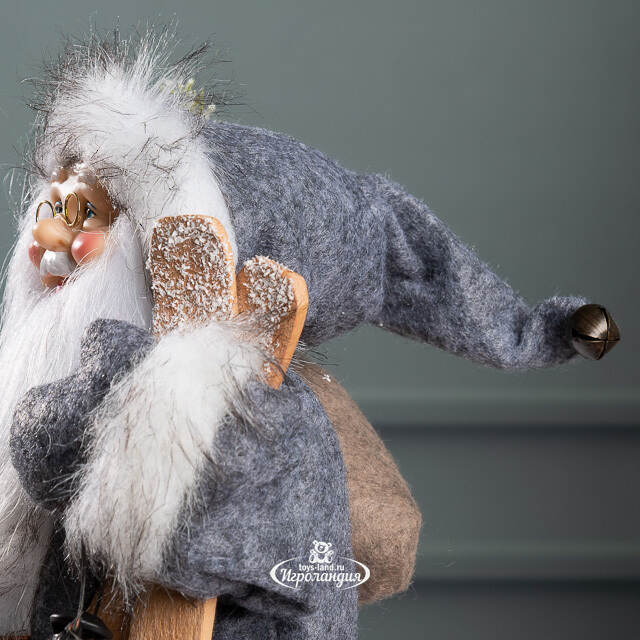 Новогодняя фигура Санта Клаус - Добрый Волшебник 37 см Koopman