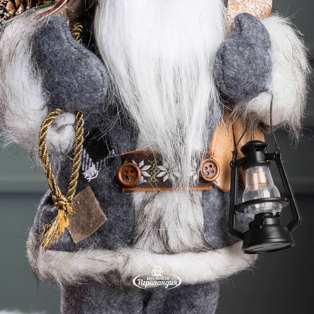 Новогодняя фигура Санта Клаус - Добрый Волшебник 37 см Koopman