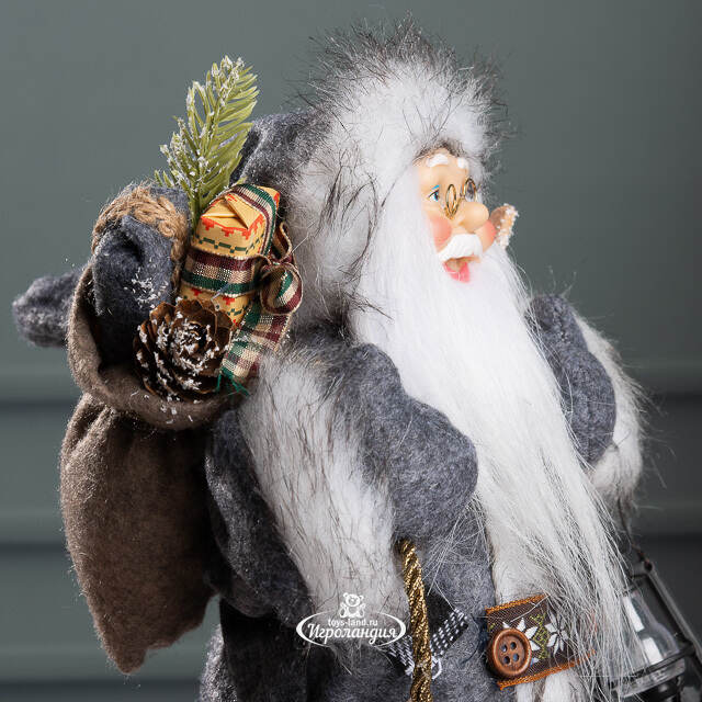 Новогодняя фигура Санта Клаус - Добрый Волшебник 37 см Koopman