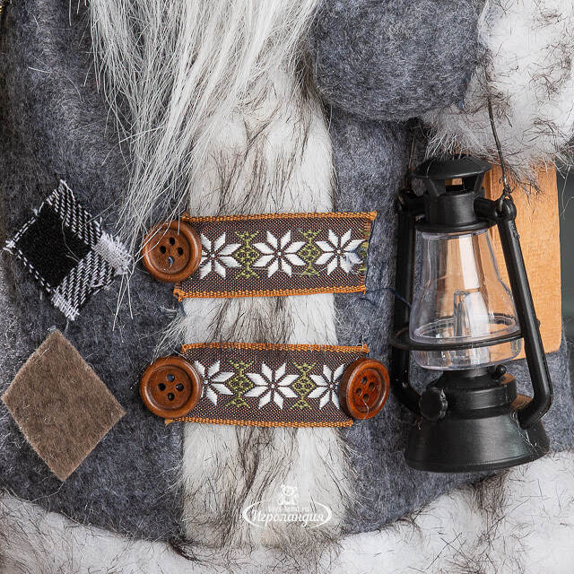 Новогодняя фигура Санта Клаус - Добрый Волшебник 57 см Koopman