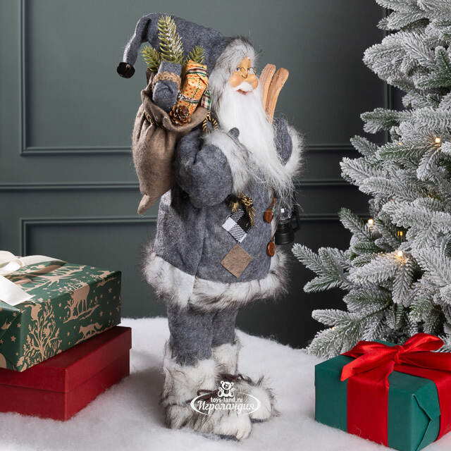 Новогодняя фигура Санта Клаус - Добрый Волшебник 57 см Koopman