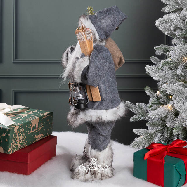 Новогодняя фигура Санта Клаус - Добрый Волшебник 57 см Koopman