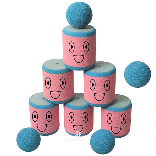 Игра "Городки", 6 банок Safsof