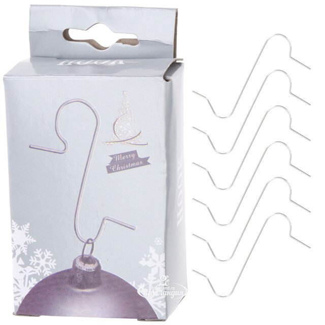 Крючки для елочных игрушек 3 см, 100 шт, металл Koopman