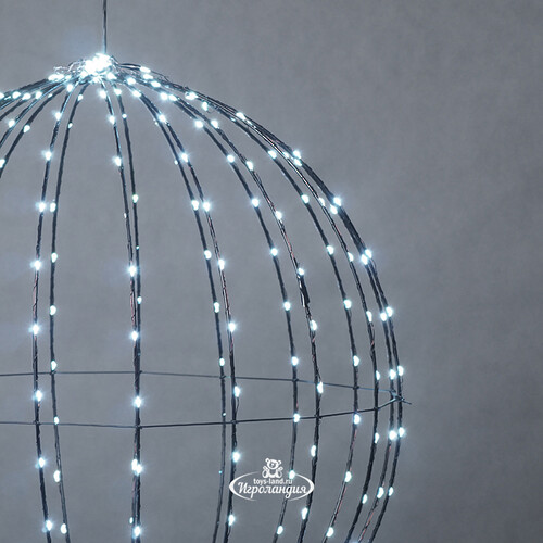 Светодиодный шар Bright Ball 50 см, 320 холодных белых LED ламп, таймер, IP44 Koopman