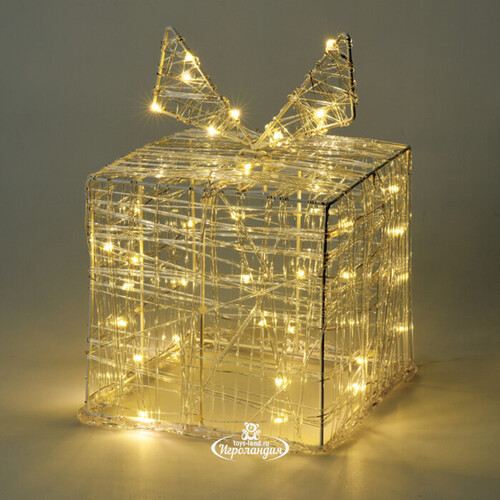 Светящийся подарок Фриоза 15 см, 30 теплых белых LED ламп, на батарейках, IP20 Koopman