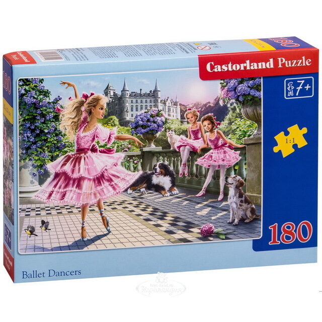 Пазл Балерины, 180 деталей Castorland (Касторлэнд)