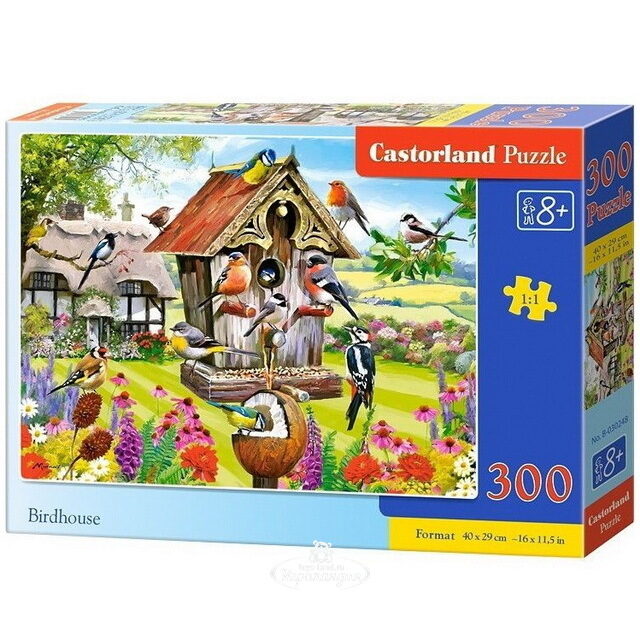 Пазл Скворечник, 180 элементов Castorland (Касторлэнд)