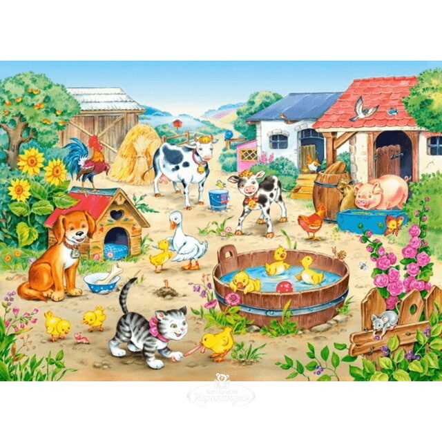 Пазл Ферма, 60 элементов Castorland