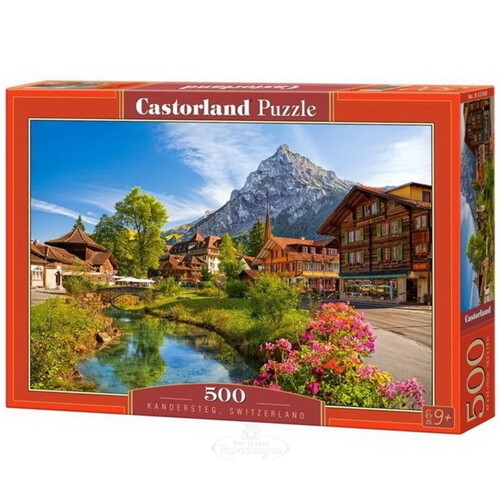 Пазл Кандерштег - Швейцария, 500 элементов Castorland