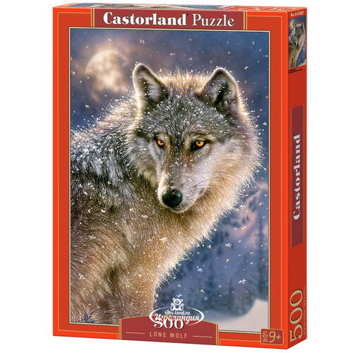 Пазл Волк, 500 элементов Castorland