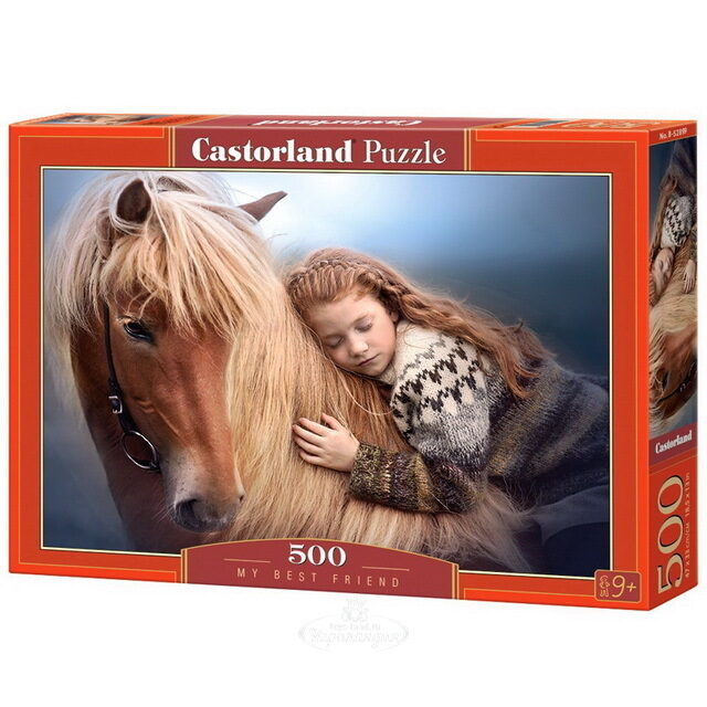 Пазл Мой лучший друг, 500 элементов Castorland