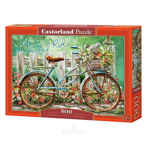 Пазл Велосипед, 500 деталей Castorland